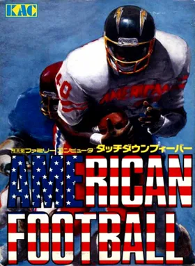 American Football - Touchdown Fever (Japan) box cover front